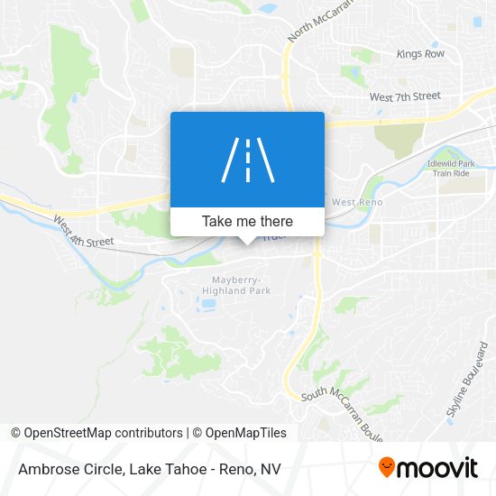 Mapa de Ambrose Circle
