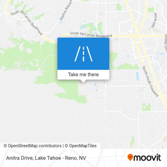 Mapa de Anitra Drive