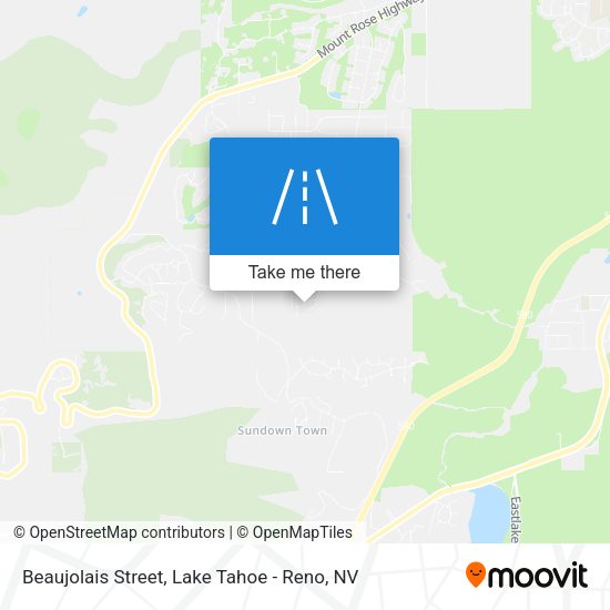 Beaujolais Street map