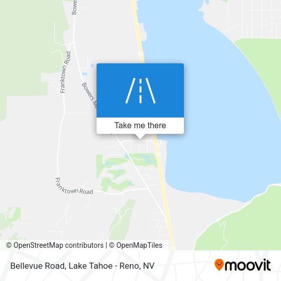 Mapa de Bellevue Road