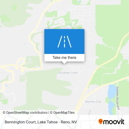 Bennington Court map