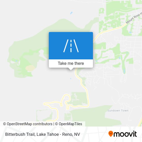 Mapa de Bitterbush Trail