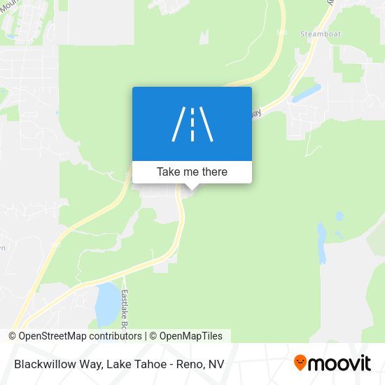 Blackwillow Way map