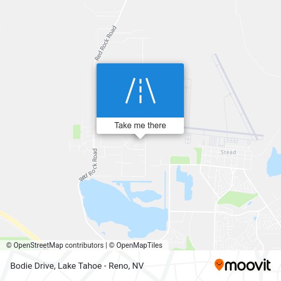 Bodie Drive map
