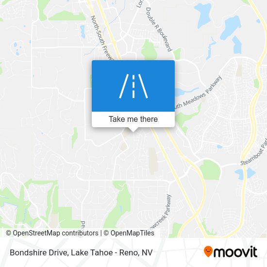 Bondshire Drive map