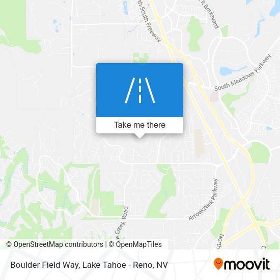 Mapa de Boulder Field Way