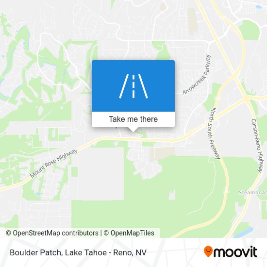 Boulder Patch map