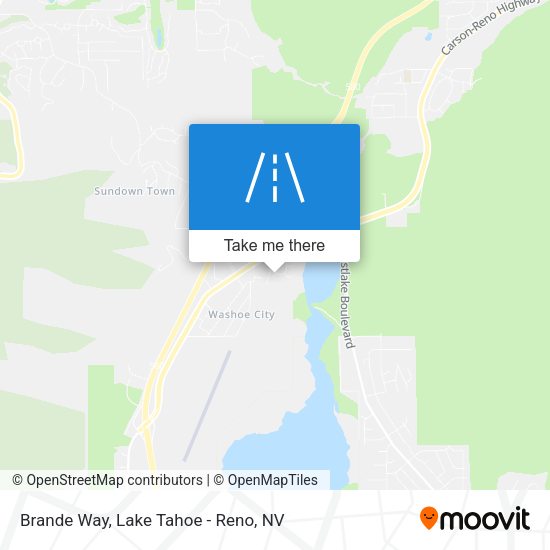 Brande Way map