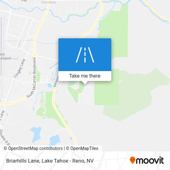 Briarhills Lane map