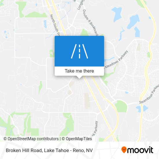 Mapa de Broken Hill Road