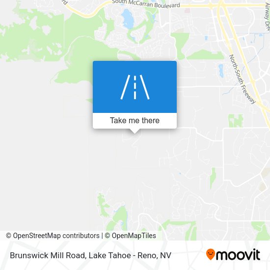 Brunswick Mill Road map