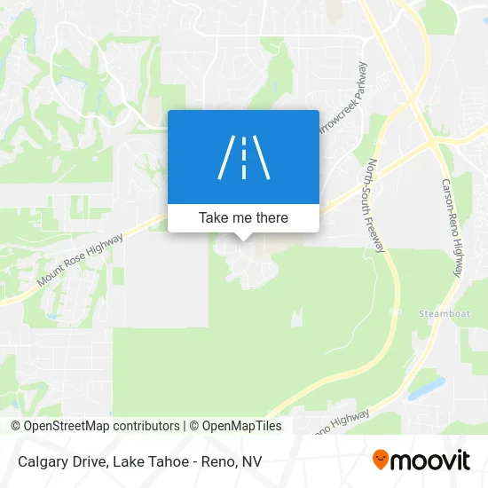 Calgary Drive map
