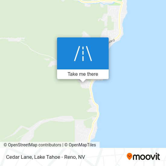 Mapa de Cedar Lane