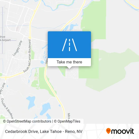 Cedarbrook Drive map