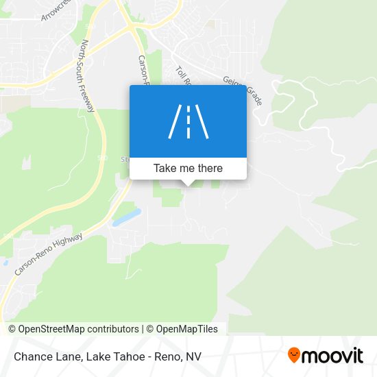 Chance Lane map