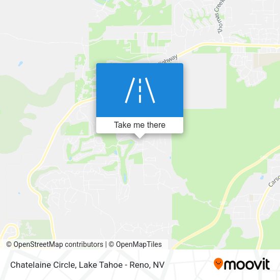 Chatelaine Circle map