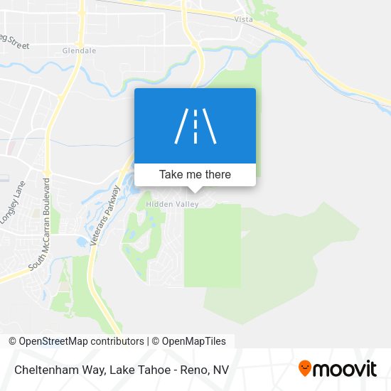 Mapa de Cheltenham Way