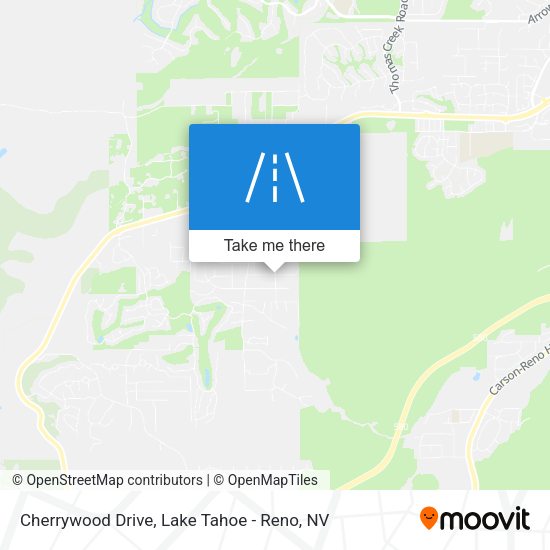 Cherrywood Drive map