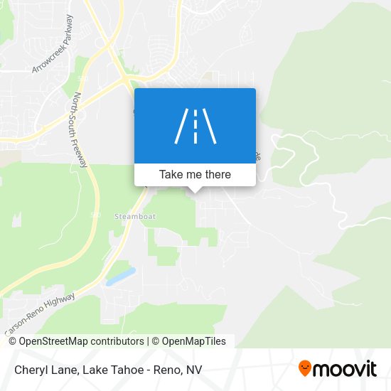 Cheryl Lane map