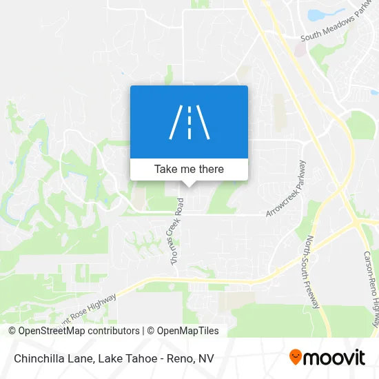 Chinchilla Lane map