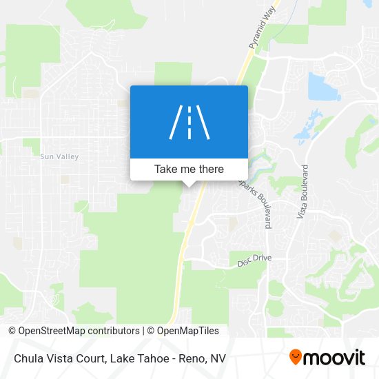 Mapa de Chula Vista Court