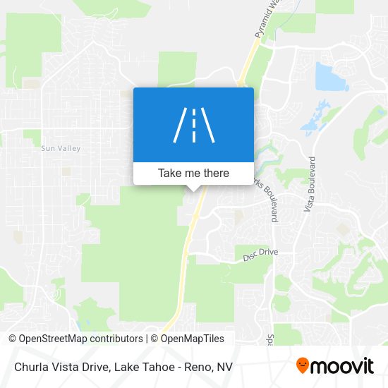 Churla Vista Drive map