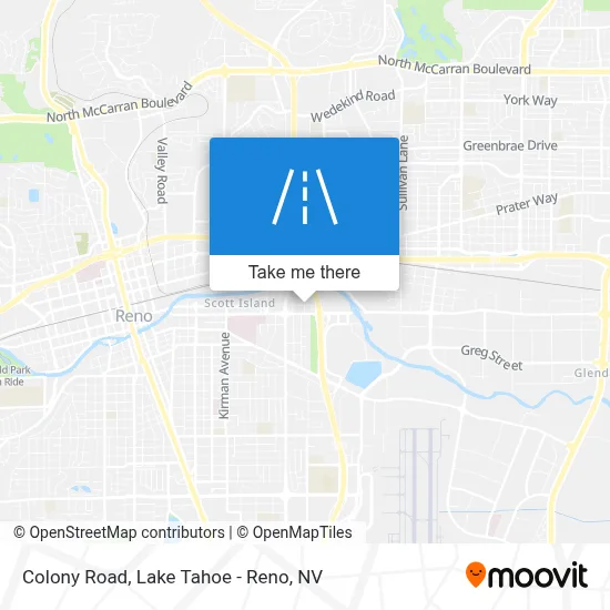 Colony Road map