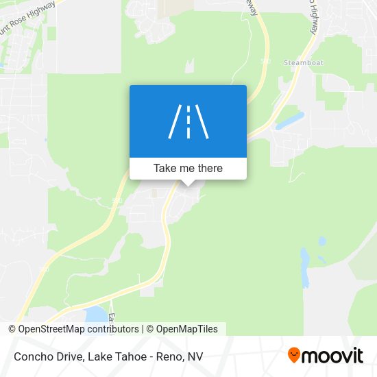 Concho Drive map