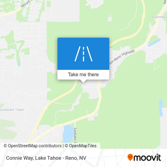 Connie Way map