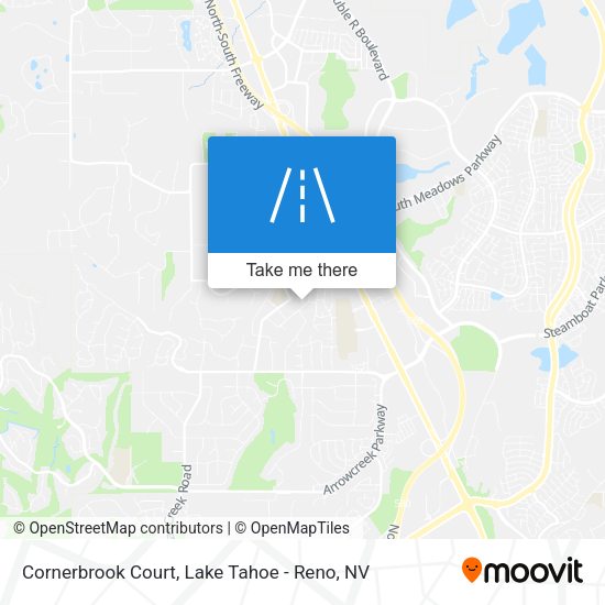 Mapa de Cornerbrook Court