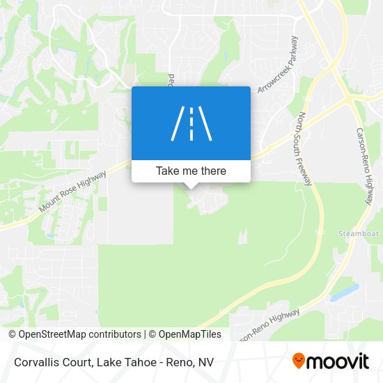 Mapa de Corvallis Court