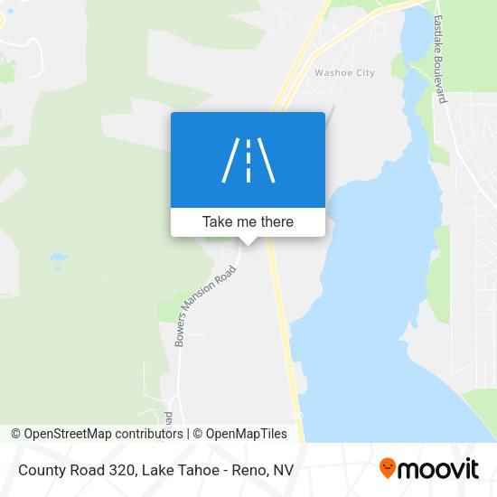 County Road 320 map