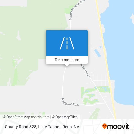 County Road 328 map