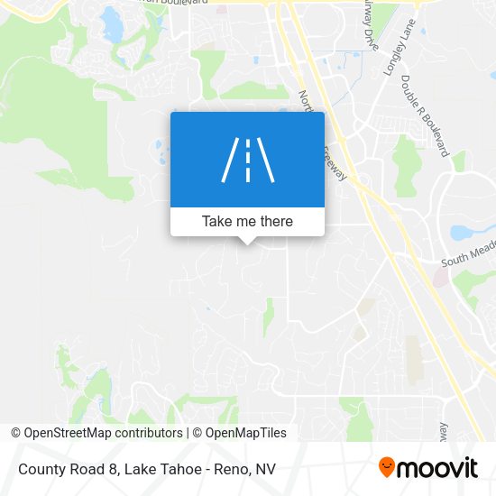 Mapa de County Road 8