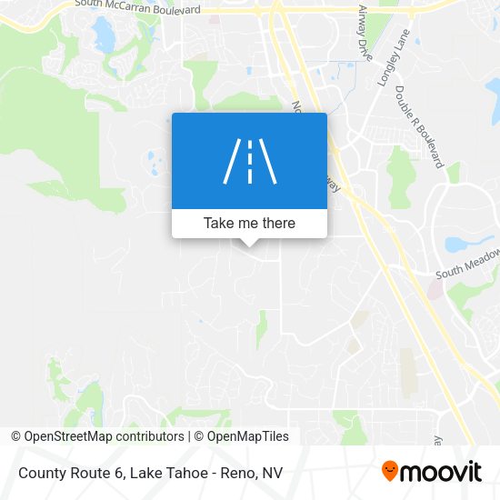 County Route 6 map
