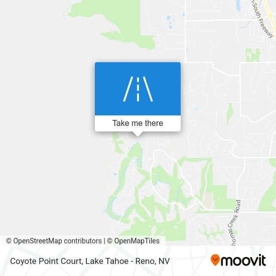 Mapa de Coyote Point Court