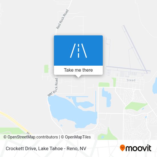 Crockett Drive map