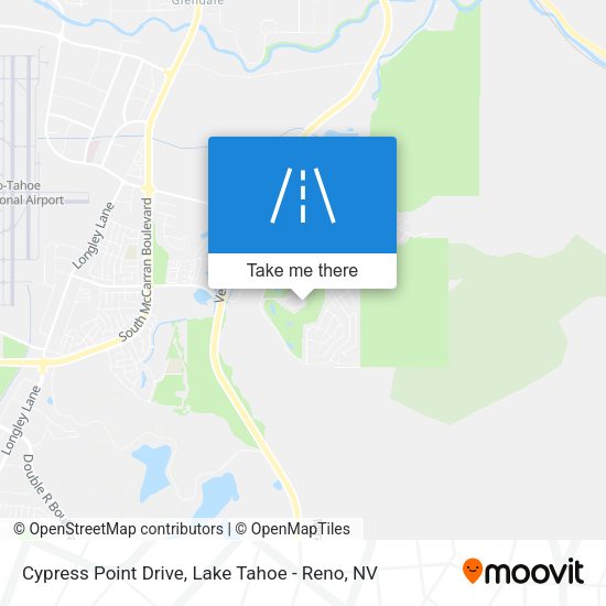 Cypress Point Drive map