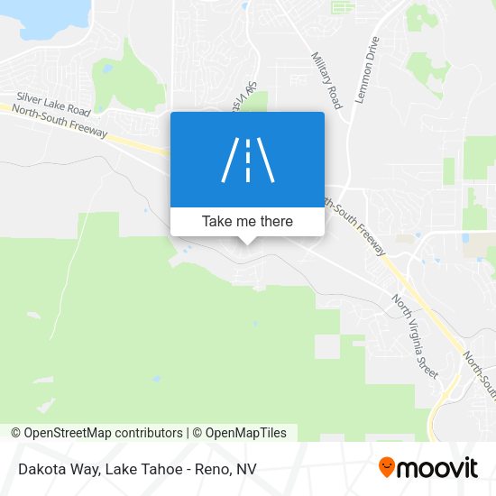 Mapa de Dakota Way