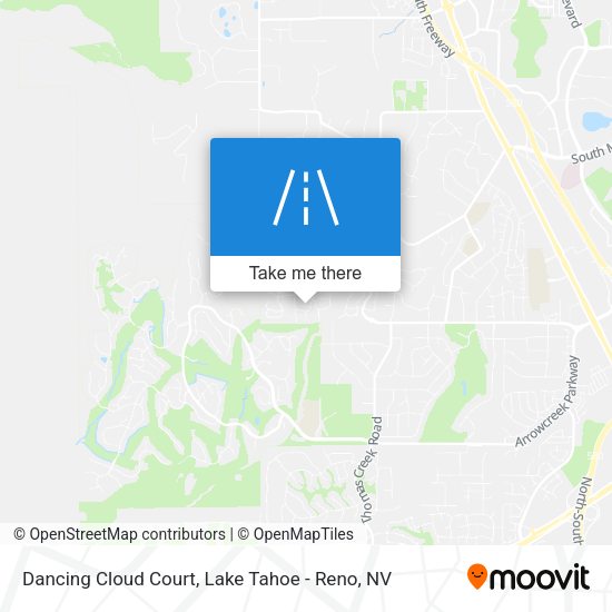 Mapa de Dancing Cloud Court