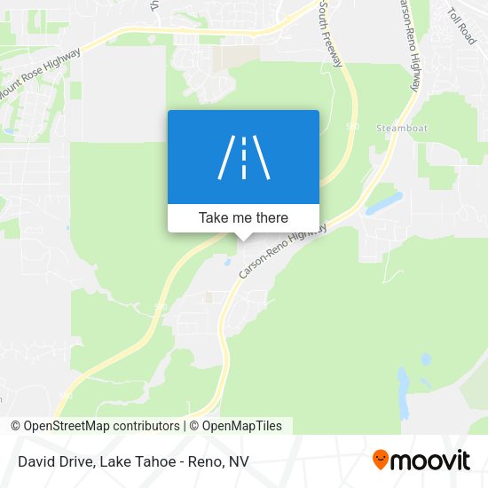 Mapa de David Drive
