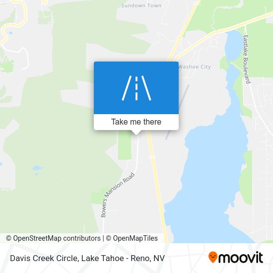 Davis Creek Circle map