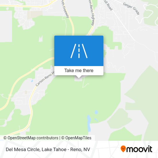 Del Mesa Circle map