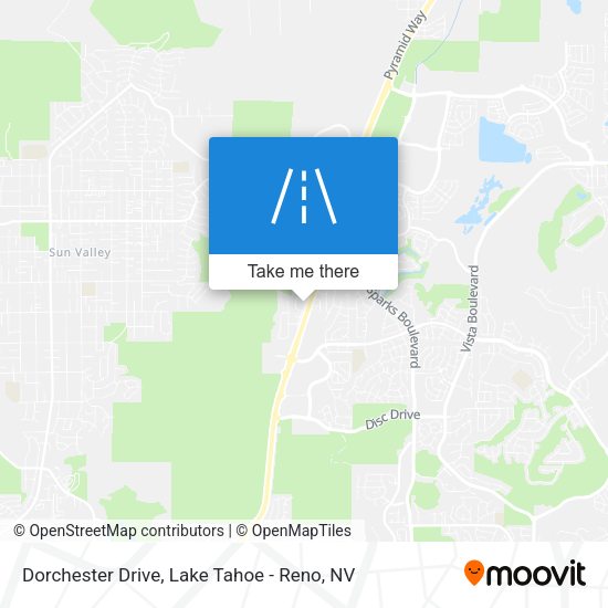 Mapa de Dorchester Drive