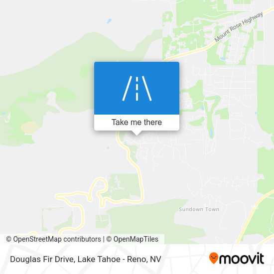 Mapa de Douglas Fir Drive