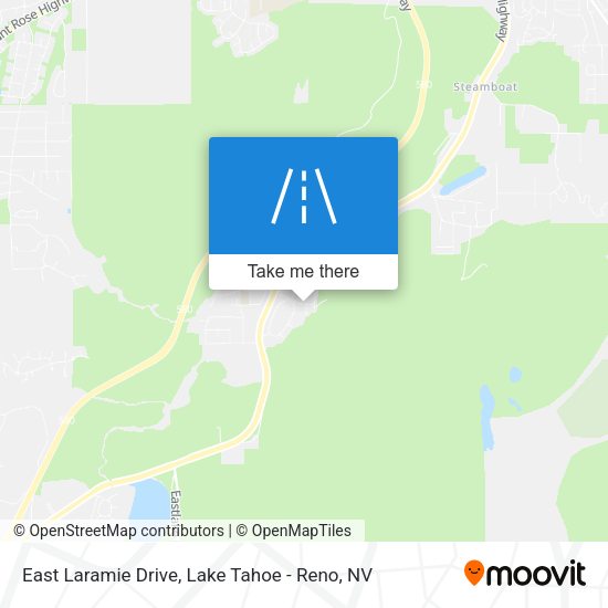 East Laramie Drive map