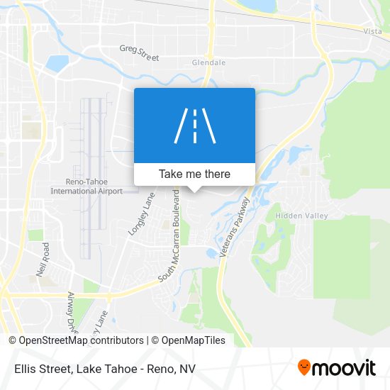 Ellis Street map