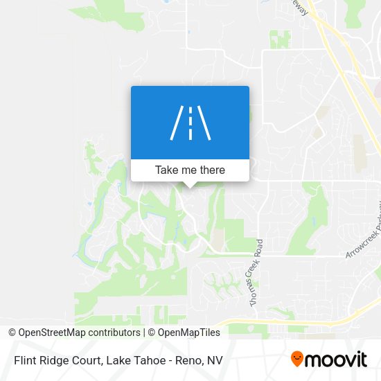 Mapa de Flint Ridge Court