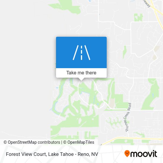 Forest View Court map