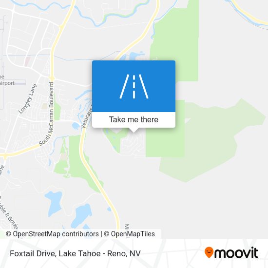 Foxtail Drive map